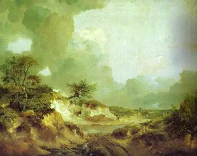 Landscape with Sandpit Thomas Gainsborough